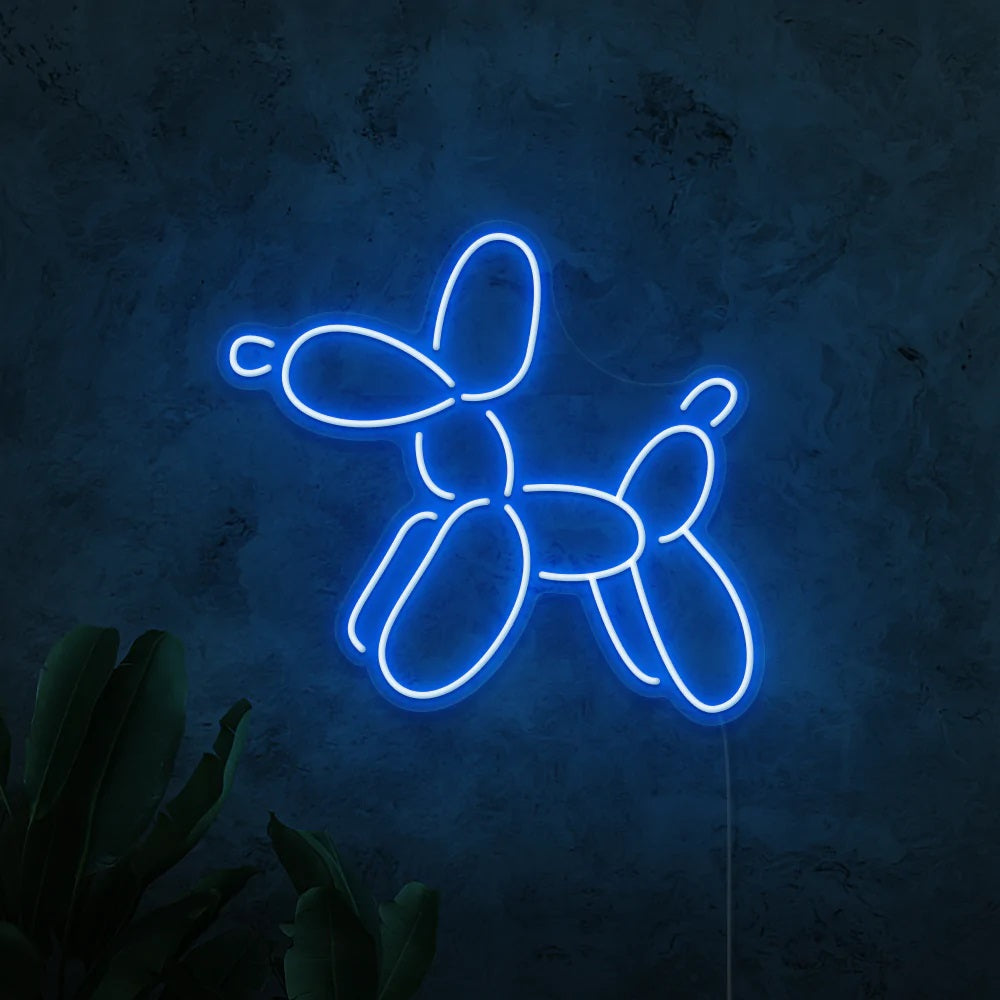 neon light blue aesthetic