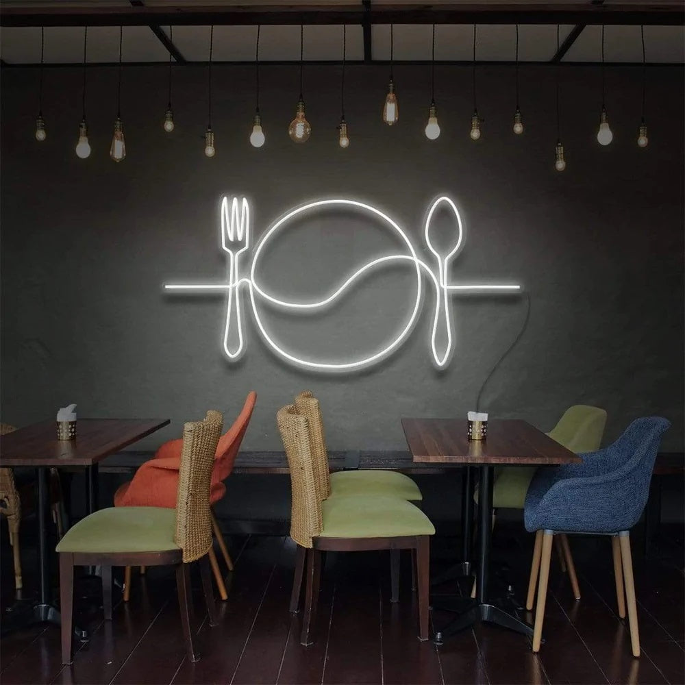 neon sign kitchen ideas