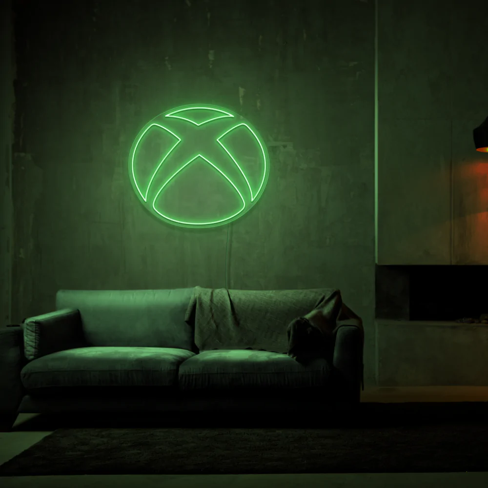 xbox neon sign cover