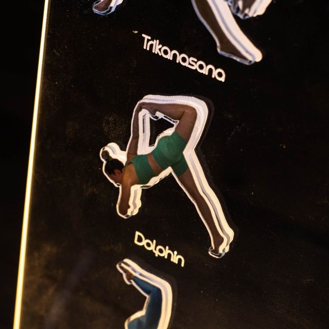 Custom Yoga Pose Night Light for yoga teachers SGTN026