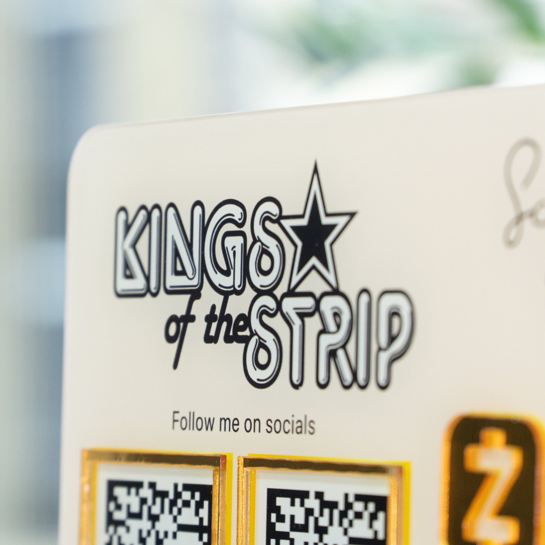 Custom Multi QR Code Horizontal Rectangle layout A