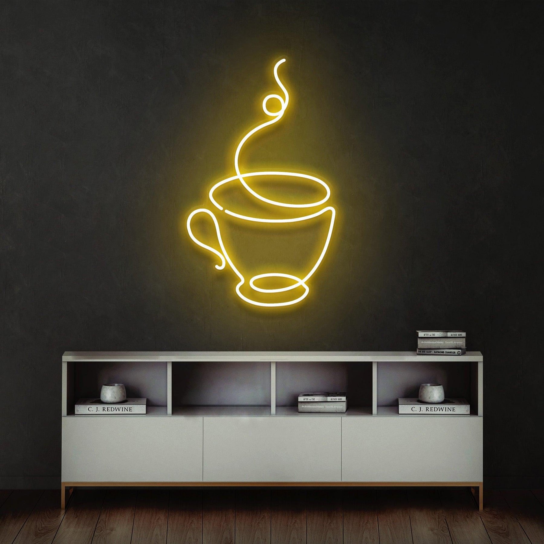 Coffee Cup Neon Sign