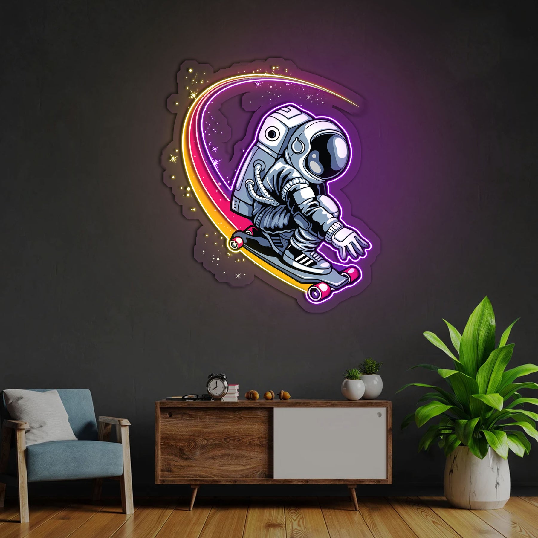 Astronaut Skateboard