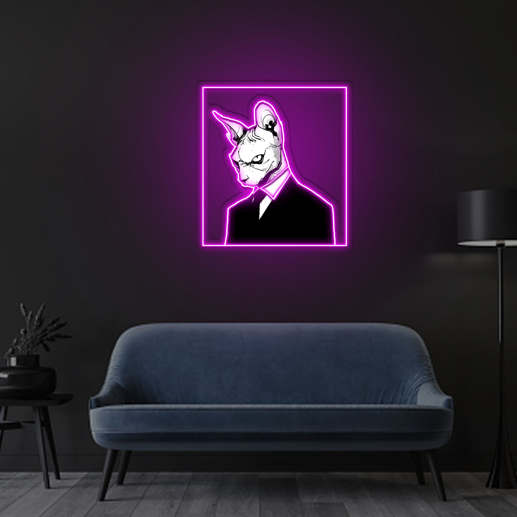 Mr Sphyn Neon x Acrylic Artwork