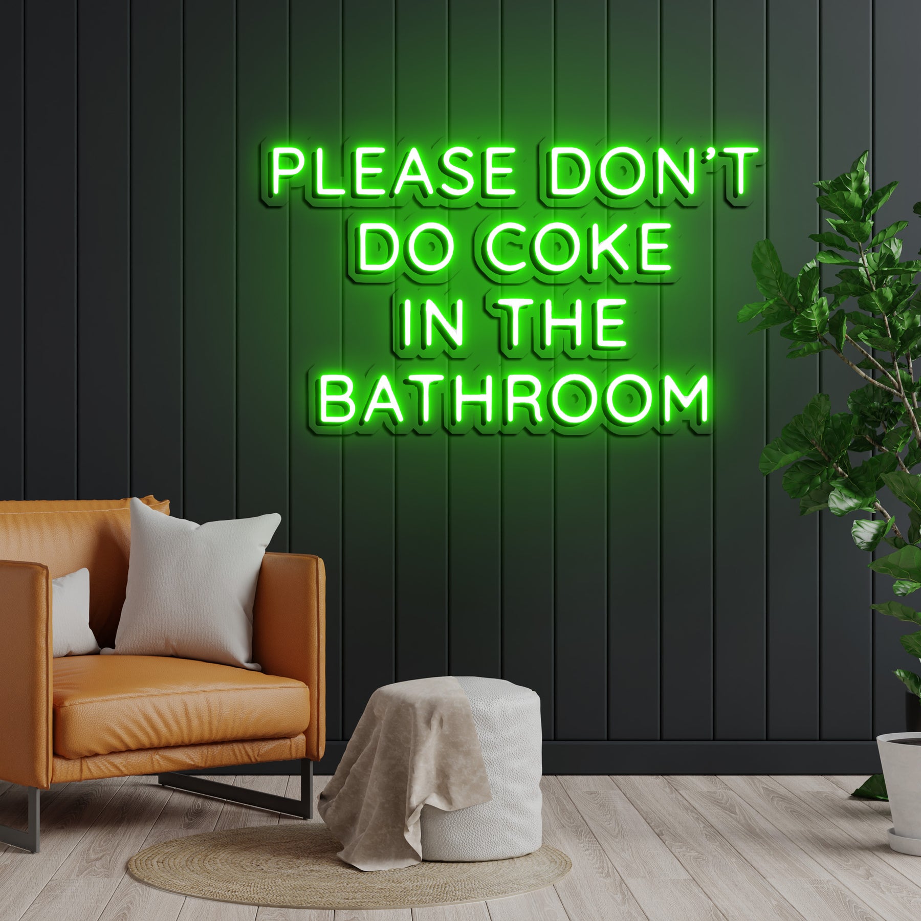 Please Don't Do Coke In The Bathroom