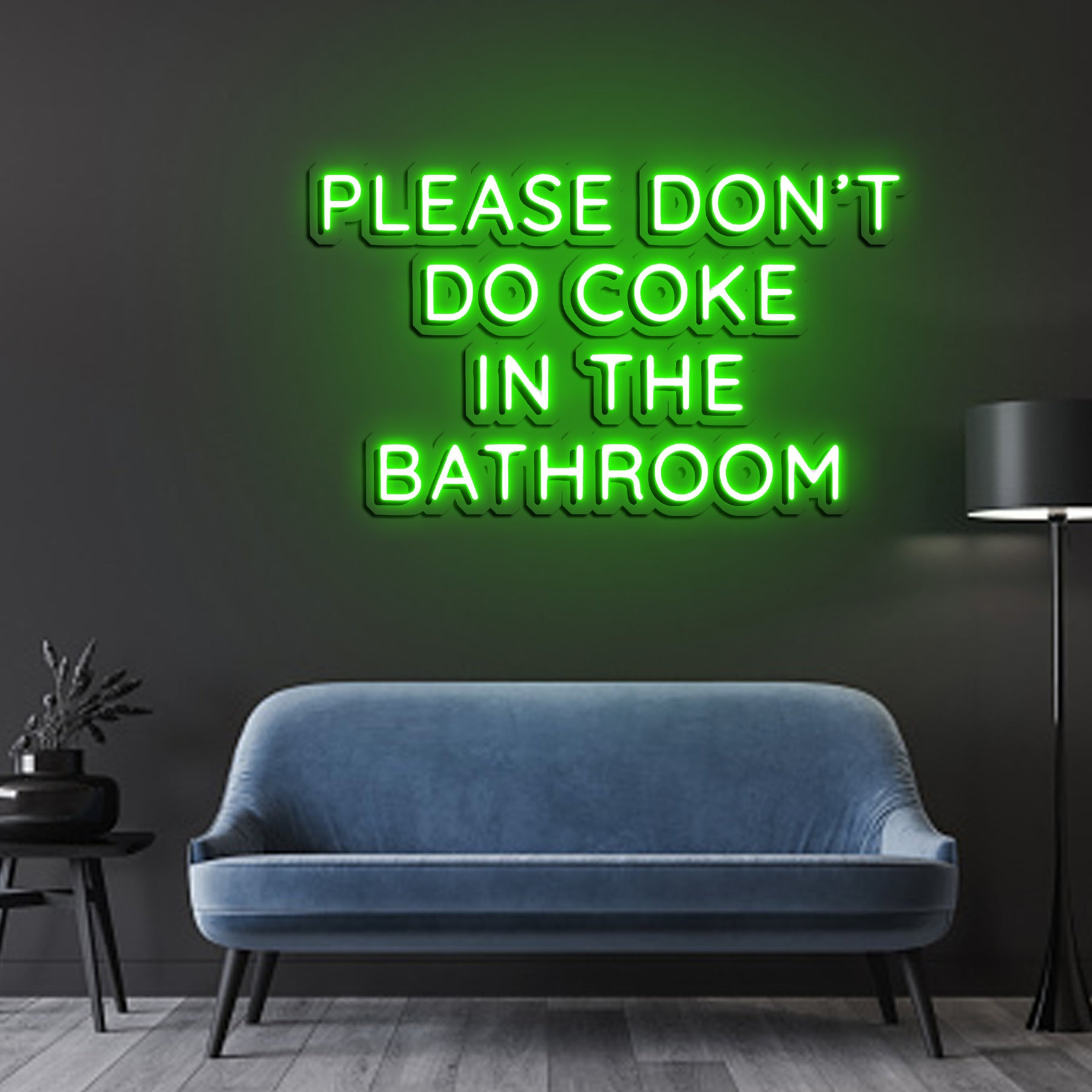 Please Don't Do Coke In The Bathroom