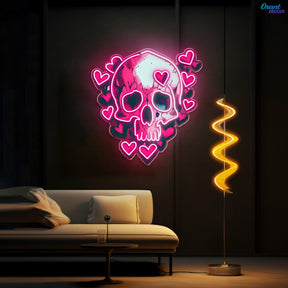 "Love That Never Dies" Best Gift For Valentine Neon Sight Light Artwork