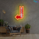 Brian Sparks neon sign double sided 36"