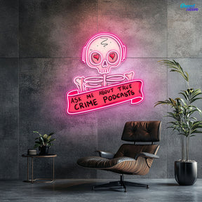 The Love & Bones Podcast: A Neon Romance Best Gift For Valentine Neon Sight Light Artwork