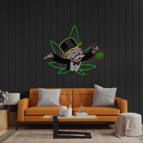 Bongopoly Led Neon Acrylic Artwork Led Neon Sign Light