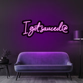 Custom Name Sign Igotsauced@