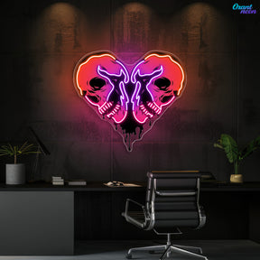 Valentine’s in the Underworld Best Gift For Valentine Neon Sight Light Artwork