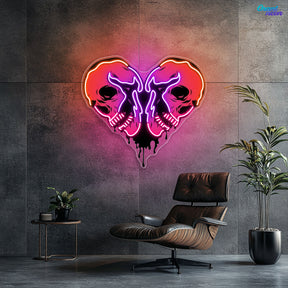Valentine’s in the Underworld Best Gift For Valentine Neon Sight Light Artwork
