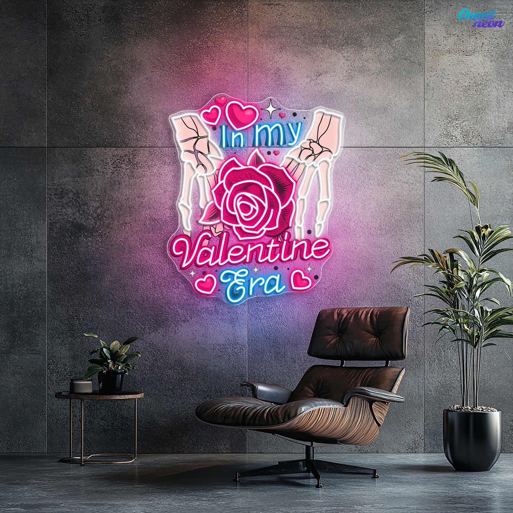 Love, Lethal and Undead Best Gift For Valentine Neon Sight Light Artwork