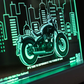 Custom 3D LED Motorcycle Night Light SGTN031