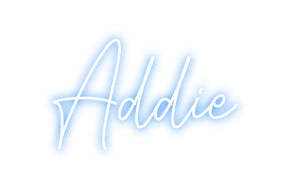 Custom Neon: Addie