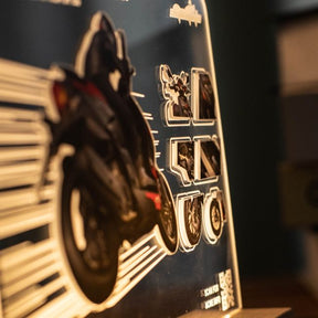 Custom 3D LED Motorcycle Night Light SGTN019