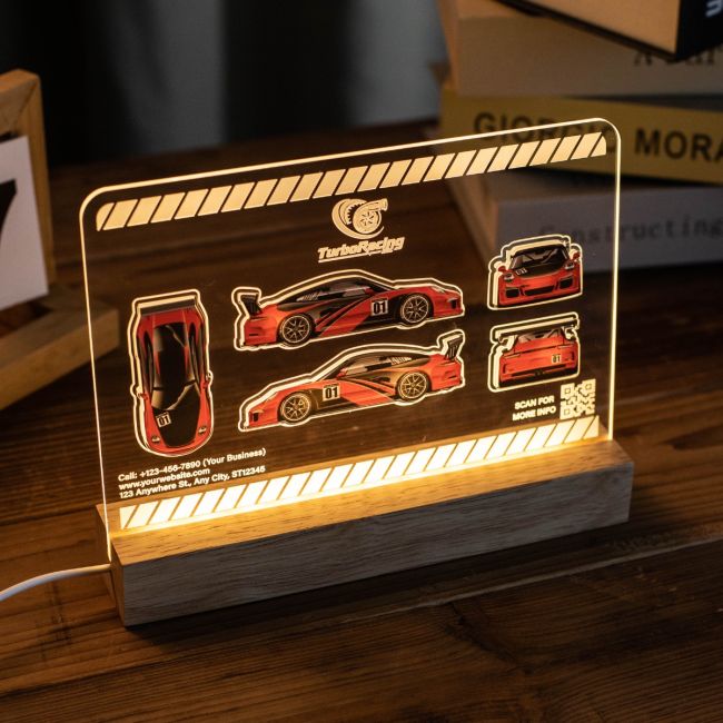 Custom 3D LED Modified Car Night Light SGTN032