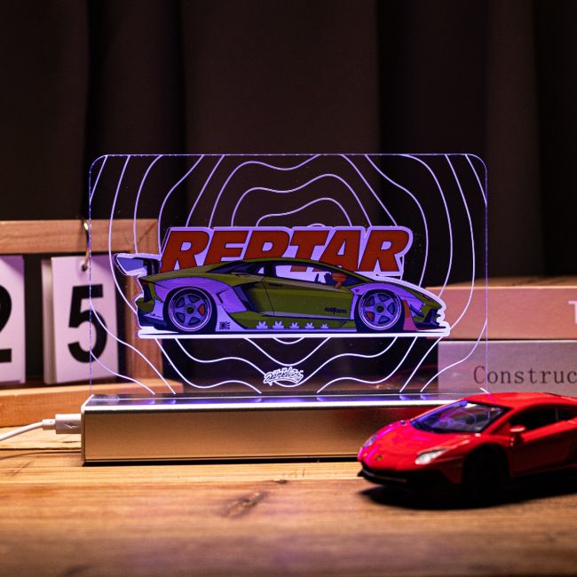Custom 3D LED Modified Car Night Light SGTN037