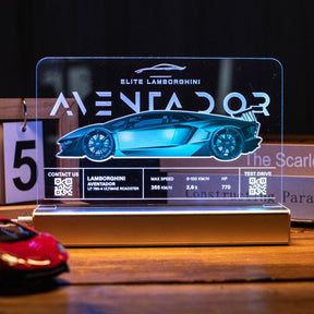 Custom 3D LED Car Night Light SGTN039