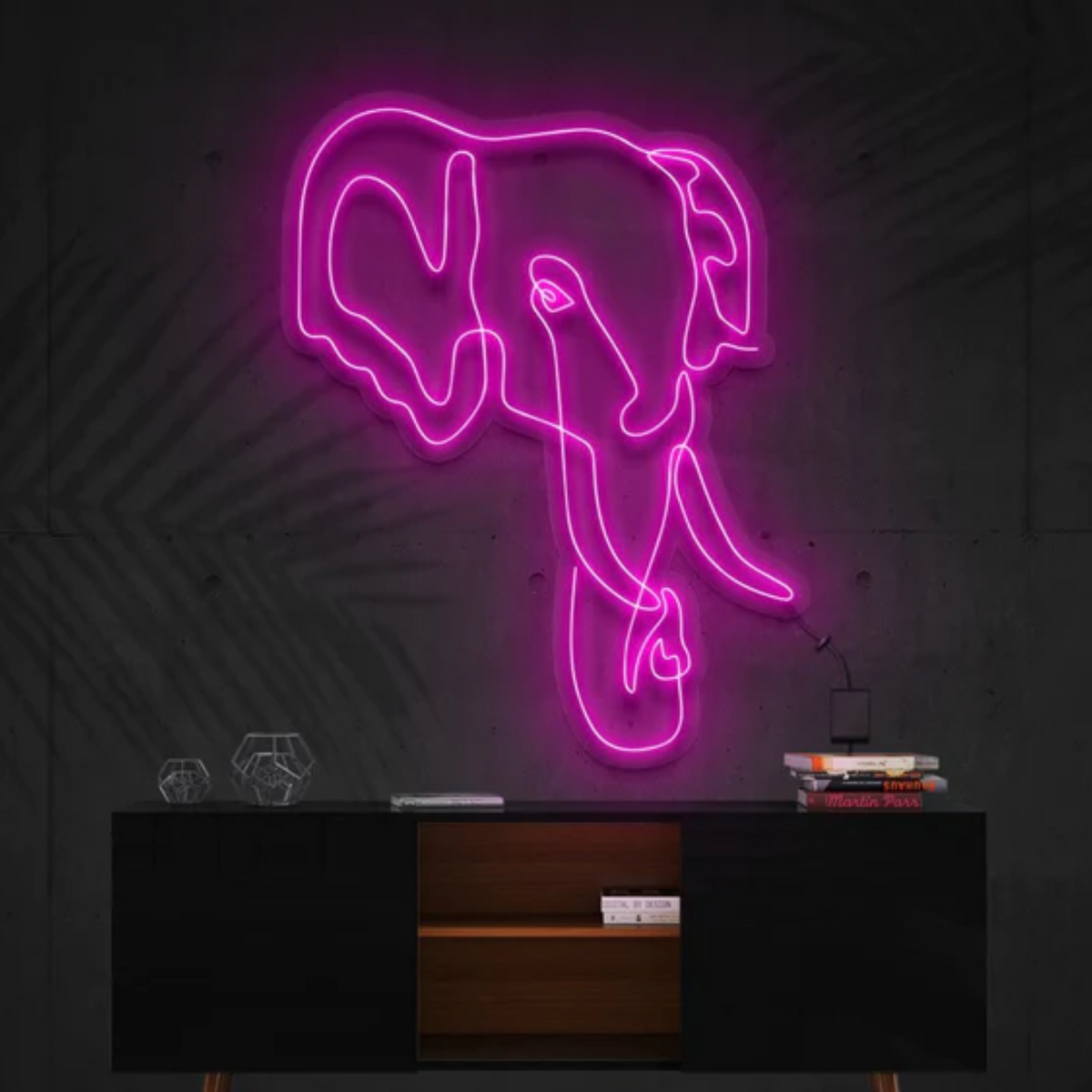 Elephant Line Art
