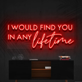 I Would Find You in Any Lifetime