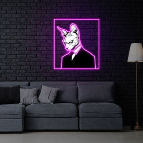 Mr Sphyn Neon x Acrylic Artwork