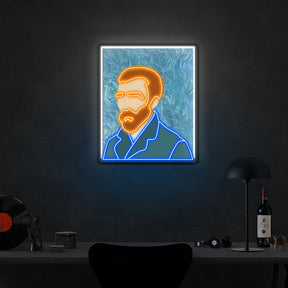Van Gogh Graphics Power Neon x Acrylic Artwork