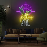 Winged Victory Neon x Acrylic Artwork