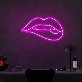 Lips Biting