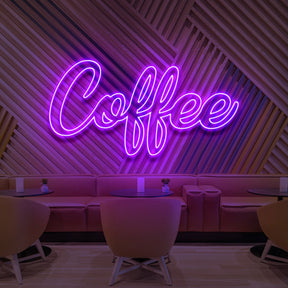 "Coffee" Neon Sign for Cafés