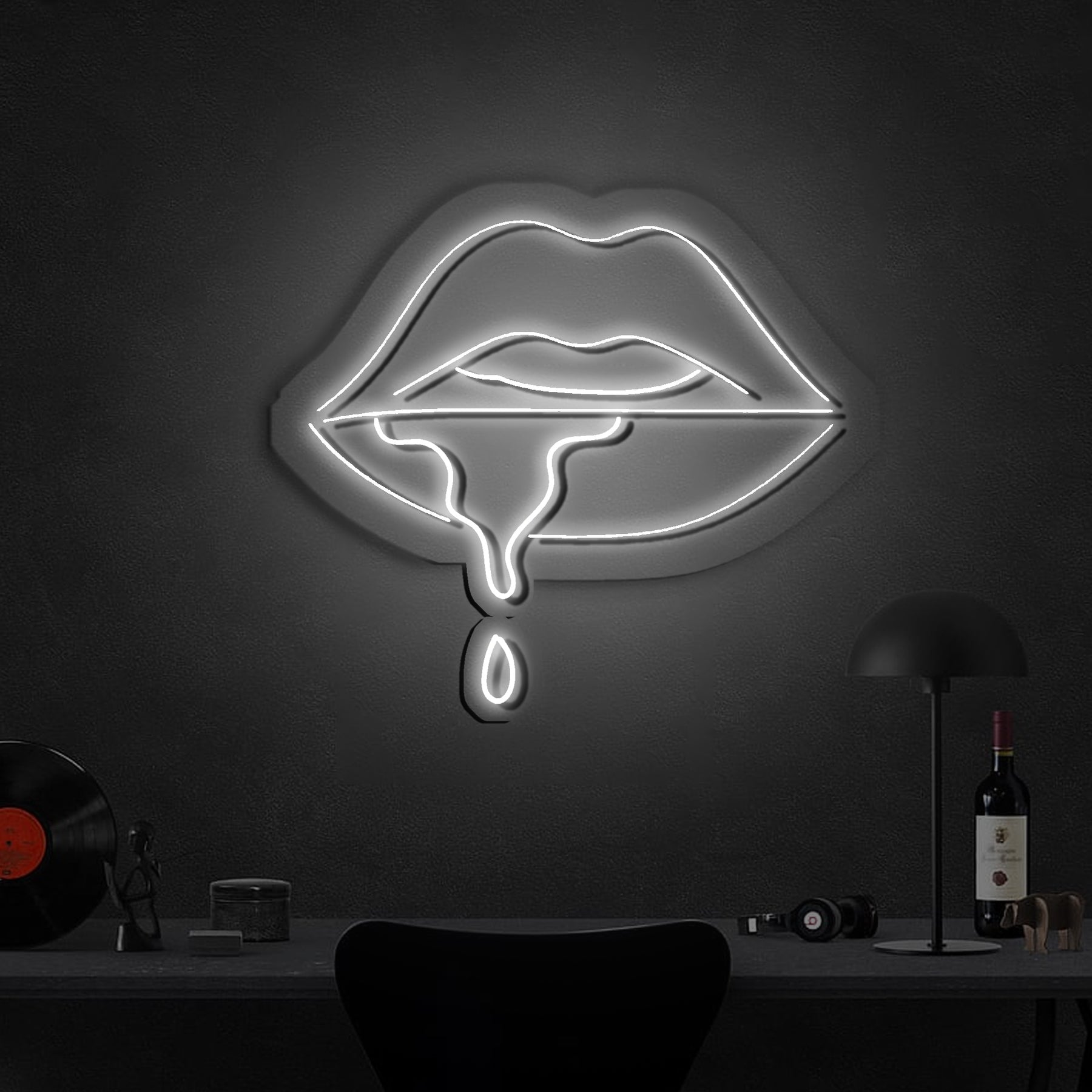 Lips Dripping
