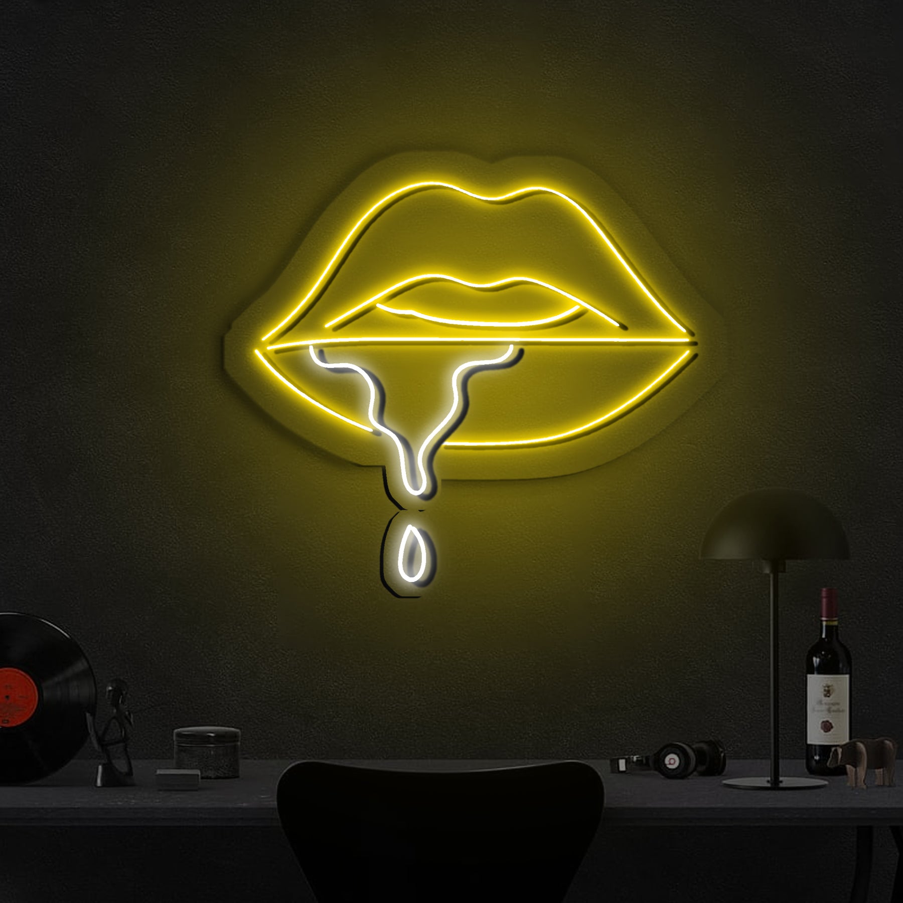 Lips Dripping