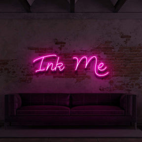 "Ink Me" Neon Sign for Tattoo Parlours