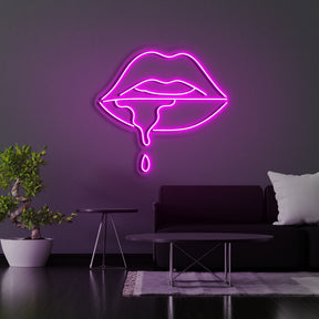 Lips Dripping