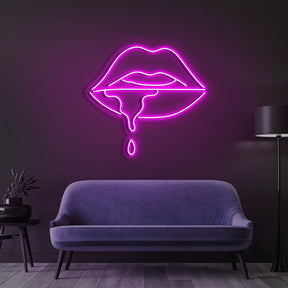 Lips Dripping