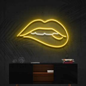 Lips Biting