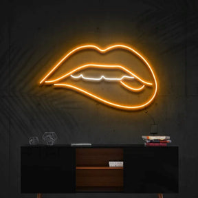 Lips Biting