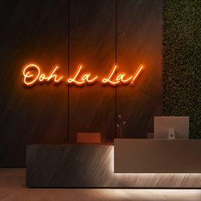 "Ooh La La" Neon Sign for Beauty & Cosmetic Studios