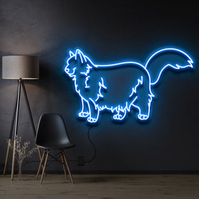 "Ragdoll Cat" Neon Sign